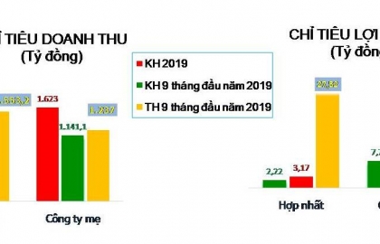 Kết quả hoạt động SXKD 9 tháng đầu năm 2019 của DMC